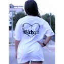 CAMISETA OVERSIZE WHITE BICHOTA - GYM LINE
