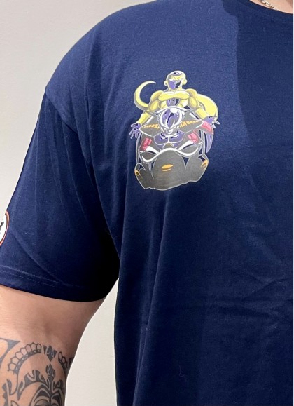 CAMISETA NEW OVERSIZE YELLOW FREEZER DRAGON BALL DE MR GYM - FITNESSSTORE.ES
