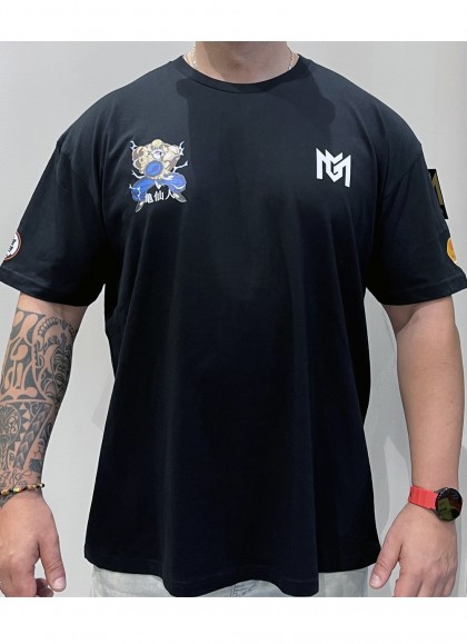 CAMISETA NEW OVERSIZE YELLOW MAESTRO ROSHI DRAGON BALL DE MR GYM - FITNESSSTORE.ES