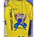 CAMISETA NEW OVERSIZE YELLOW MAESTRO ROSHI DRAGON BALL DE MR GYM - FITNESSSTORE.ES