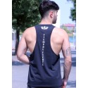 CAMISETA DE TIRANTES URBAN BLACK NEW ROUND LOGO