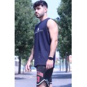 CAMISETA TANKTOP BLUE NEW ROUND LOGO