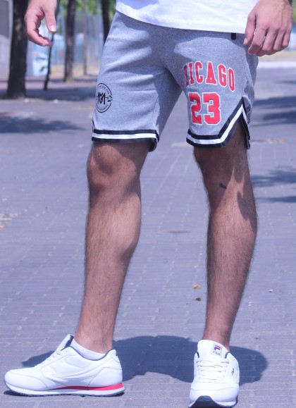 PANTALON CORTO NEW WHITE  CHICAGO - Fitnessstore