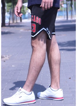 PANTALON CORTO NEW BLACK CHICAGO - Fitnessstore 2
