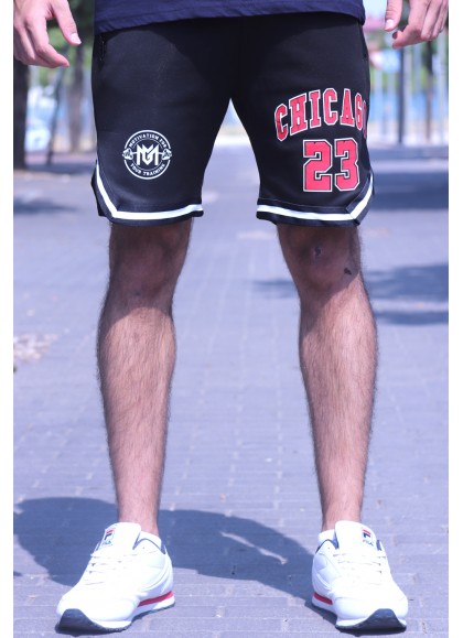 PANTALON CORTO NEW BLACK CHICAGO - Fitnessstore