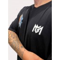 CAMISETA NEW OVERSIZE BLACK GOTEN DE DRAGON BALL DE MR GYM - FITNESSSTORE.ES