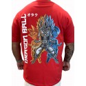 CAMISETA NEW OVERSIZE RED GOTEN DE DRAGON BALL DE MR GYM - FITNESSSTORE.ES