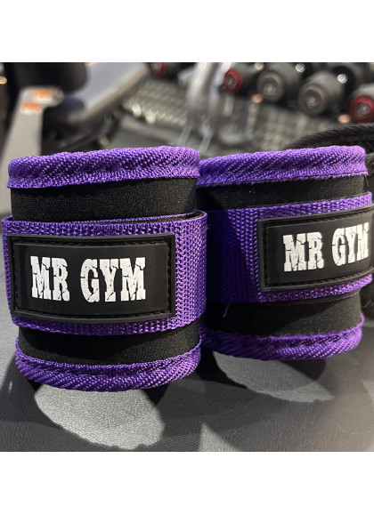 TOBILLERAS PARA POLEA PURPLE DE MRGYM- Fitnessstore