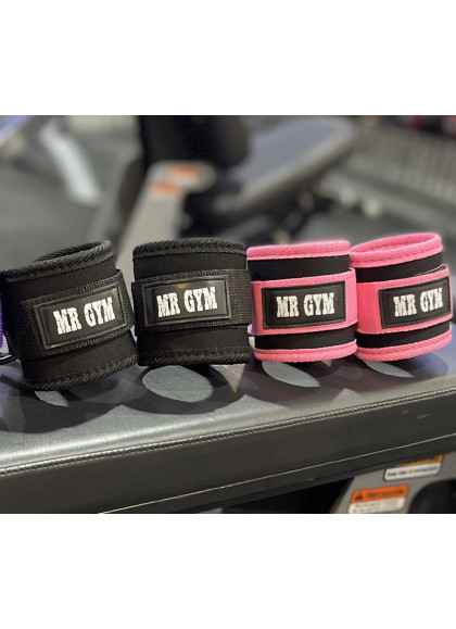 TOBILLERAS PARA POLEA BLACK DE MRGYM- Fitnessstore