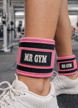 TOBILLERAS PARA POLEA FUCHSIA DE MRGYM- Fitnessstore 2
