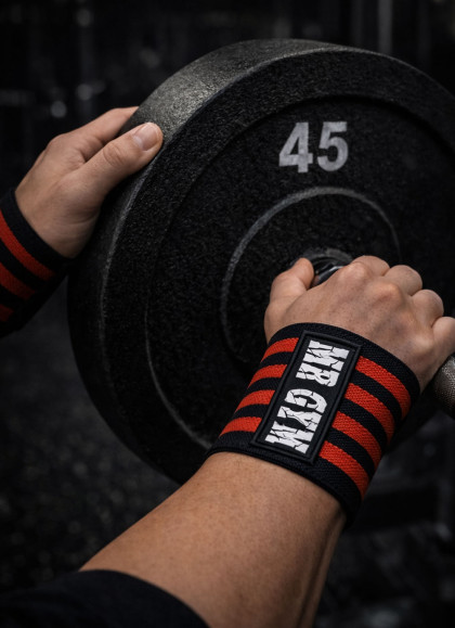 MUÑEQUERAS POWER RED DE MRGYM - Fitnessstore