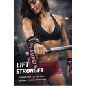 STRAPS REFORZADOS ANTIDESLISANTES PINK DE MRGYM - Fitnessstore