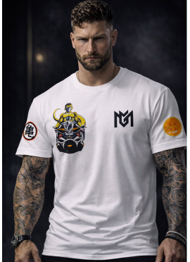 CAMISETA NEW OVERSIZE WHITE FREEZER DRAGON BALL DE MR GYM - FITNESSSTORE.ES 2