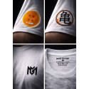 CAMISETA NEW OVERSIZE WHITE FREEZER DRAGON BALL DE MR GYM - FITNESSSTORE.ES