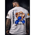 CAMISETA NEW OVERSIZE WHITE MAESTRO ROSHI DRAGON BALL DE MR GYM - FITNESSSTORE.ES