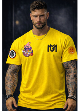 CAMISETA NEW OVERSIZE YELLOW MAJIN BOO CEREALES DRAGON BALL DE MR GYM - FITNESSSTORE.ES 2
