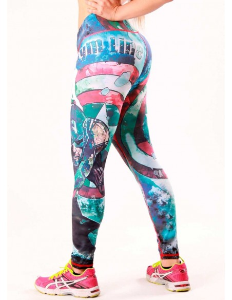 MALLAS CAPITÁN AMÉRICA DE GYM LINE - Fitnessstore