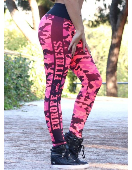 MALLA CAMUFLAJE CORAL NEON - Fitnessstore
