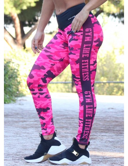 CAMUFLAJE FUCSIA NEÓN - Fitnessstore