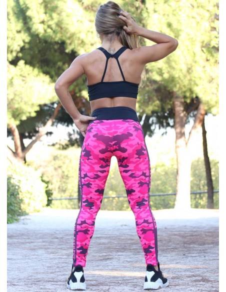 CAMUFLAJE FUCSIA NEÓN - Fitnessstore