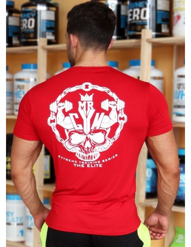 CAMISETA TEAM BODYBUILDING RED - FITNESSSTORE