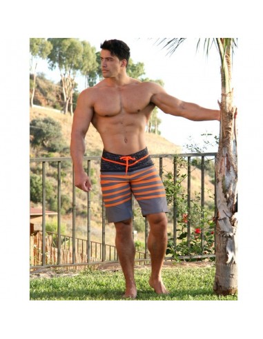 BAÑADORES MEN´S  PHYSIQUE ORANGE - FITNESSSTORE
