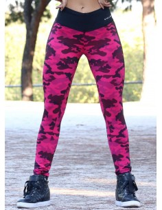MALLA CAMUFLAJE FUCSHIA - Fitnessstore