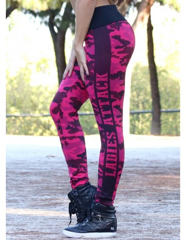 MALLA CAMUFLAJE FUCSHIA - Fitnessstore