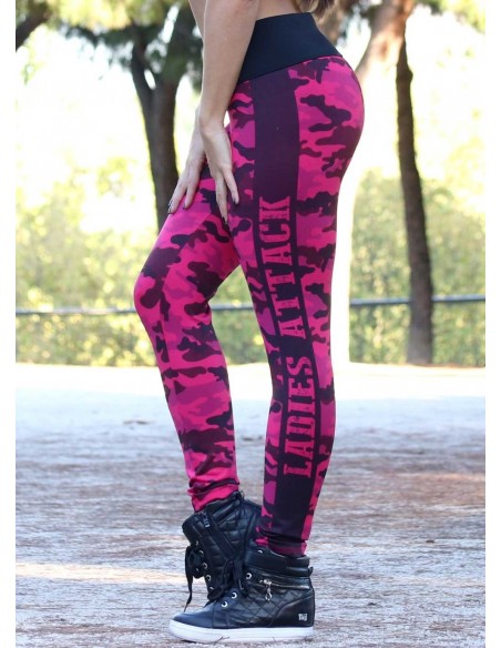 MALLA CAMUFLAJE FUCSHIA - Fitnessstore