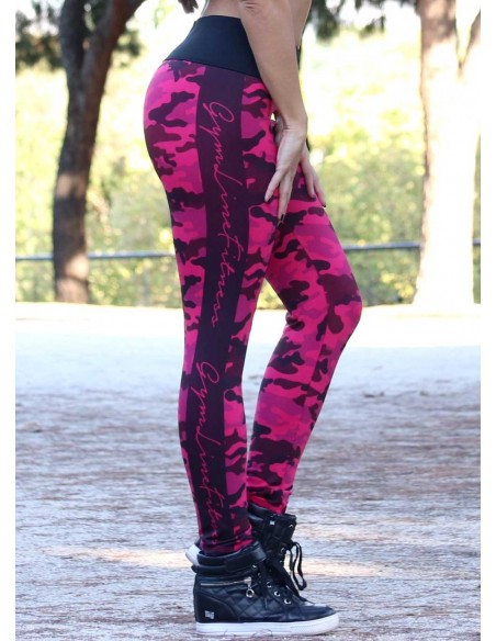 MALLA CAMUFLAJE FUCSHIA - Fitnessstore