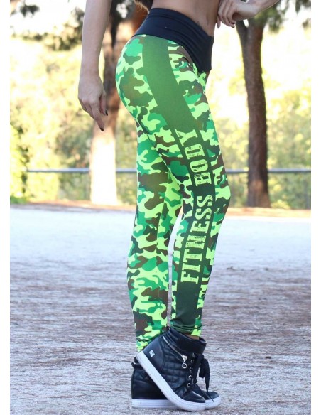 MALLA CAMUFLAJE VERDE - Fitnessstore