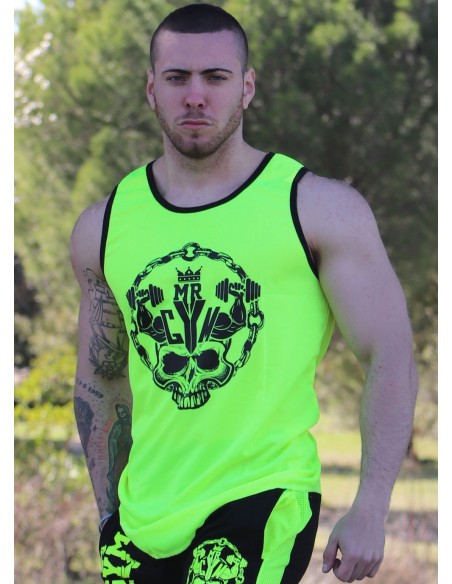 CAMISETA WAFER AMARILLO NEON - FITNESSSTORE