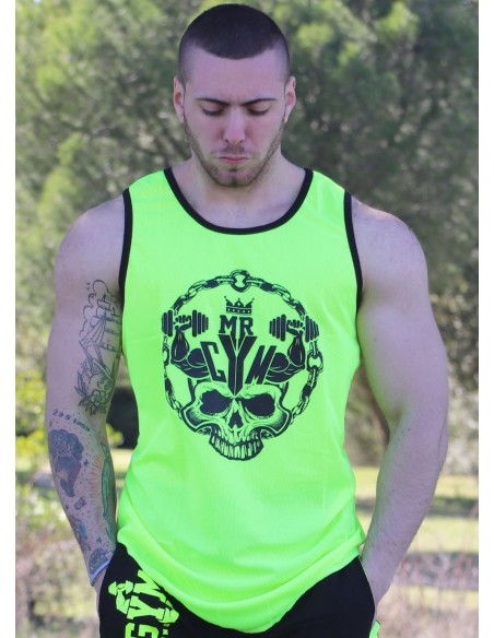 CAMISETA WAFER AMARILLO NEON - FITNESSSTORE