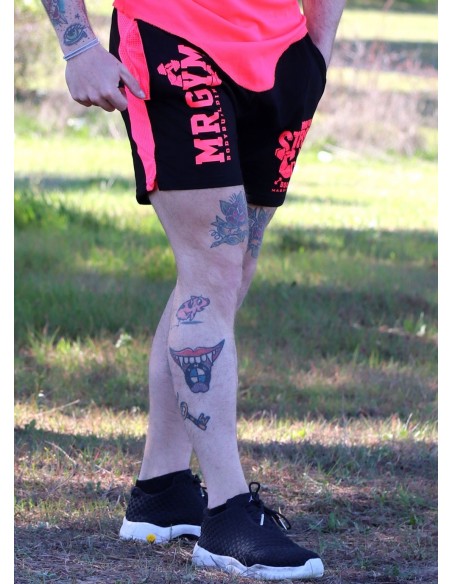 PANTALON CORTO FUCSIA - FITNESSSTORE