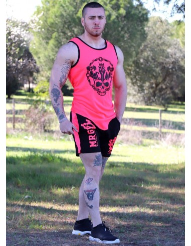 PANTALON CORTO FUCSIA - FITNESSSTORE