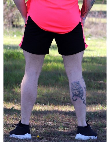 PANTALON CORTO FUCSIA - FITNESSSTORE
