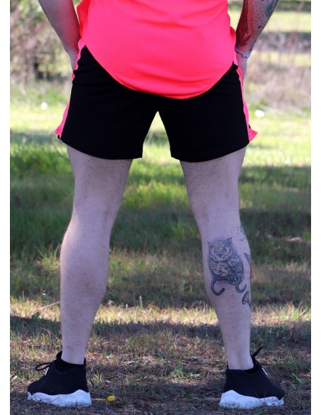 PANTALON CORTO FUCSIA - FITNESSSTORE
