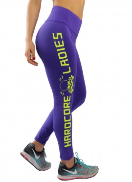 MALLA HARDCORE CRACKED  PURPLE & YELLOW 2