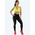 MALLA HARDCORE CRACKED BLACK & YELLOW - Fitnessstore