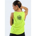 CAMISETA WAFER FEM AMARILLO NEON - Fitnessstore