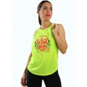 CAMISETA WAFER FEM AMARILLO NEON - Fitnessstore