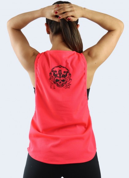 CAMISETA WAFER FEM FUCSIA NEON  - Fitnessstore