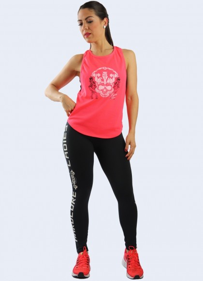 CAMISETA WAFER FEM FUCSIA NEON  - Fitnessstore