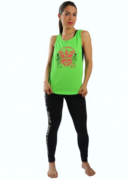 CAMISETA WAFER VERDE NEON - Fitnessstore