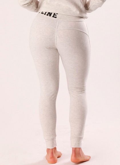 PANTALON LYCRADO GRIS GYM LINE - Fitnessstore