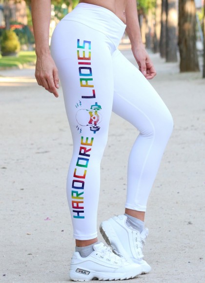 MALLA NEW WHITE HARDCORE LINE GOL - Fitnessstore